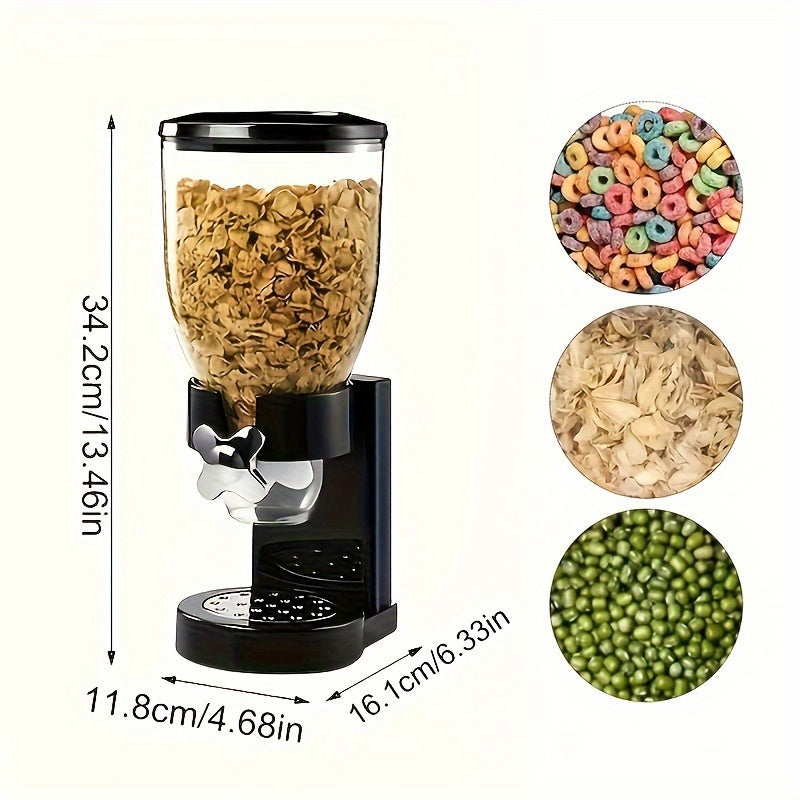 Dispensador de Cereais Duplo – Organização e Praticidade na Cozinha