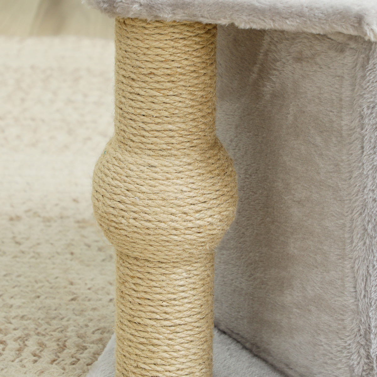 Torre Arranhador para Gatos com Cama e Casota 66 cm
